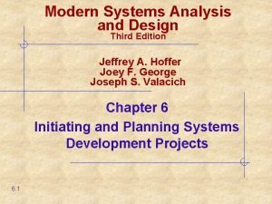 Modern Systems Analysis and Design Third Edition Jeffrey