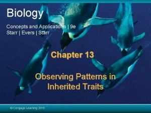 Starr evers starr biology concepts and applications