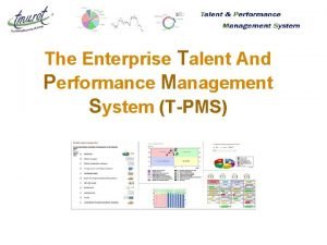 Enterprise performance management
