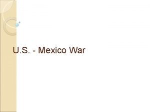 U S Mexico War Manifest Destiny Manifest clear