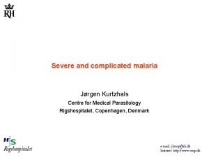 Complicated malaria