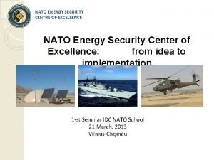 Nato ensec coe