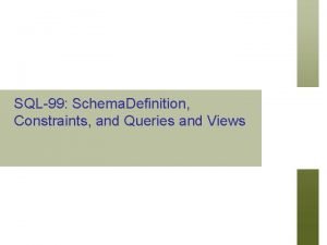 Sql99