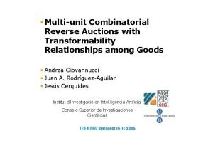 Multiunit Combinatorial Reverse Auctions with Transformability Relationships among