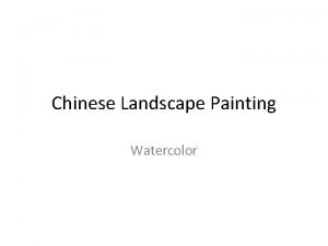 Chinese Landscape Painting Watercolor Traditional Painting Traditional Chinese