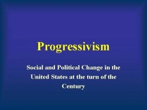 Characteristics of progressivism in education