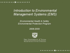 Environmental aspect example