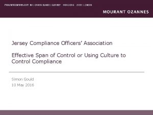 Jersey compliance officers association