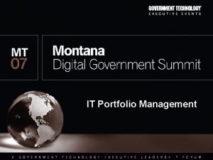 Gartner program and portfolio management summit