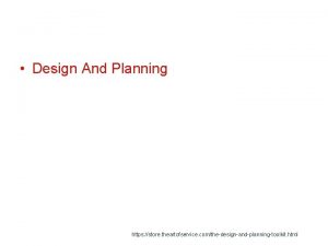 Design And Planning https store theartofservice comthedesignandplanningtoolkit html