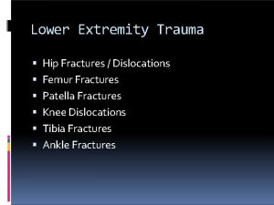 Hip fracture x rays Hip fracture x rays