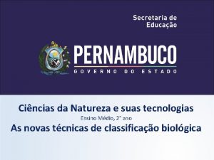 Cincias da Natureza e suas tecnologias Ensino Mdio