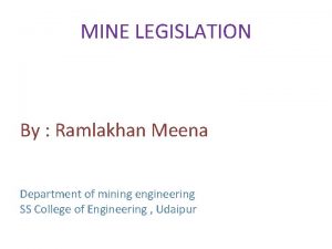 Mining mate duties and responsibilities