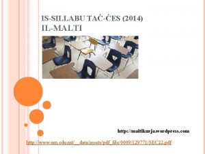 ISSILLABU TAES 2014 ILMALTI http maltikurja wordpress com