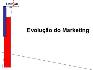 Evoluo do Marketing NO PASSADO CONHECAMOS NOSSOS CLIENTES