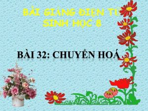 BI GING IN T SINH HC 8 Kim