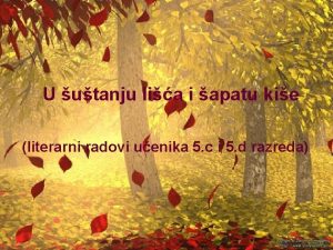 U utanju lia i apatu kie literarni radovi