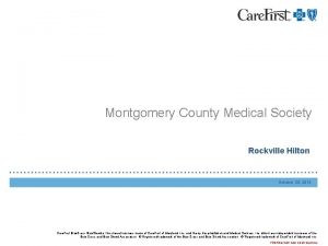 Montgomery county medical society