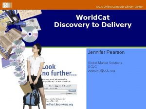 OCLC Online Computer Library Center World Cat Discovery