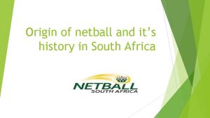 When was netball invented