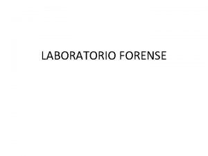 LABORATORIO FORENSE DETERMINACION DEL SEXO INDICE DE AITCHISON