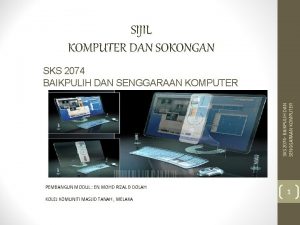 Sijil sistem komputer dan sokongan