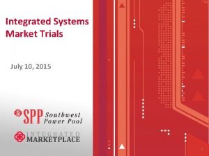 Integrated systems market