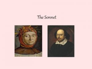 Father of sonnet