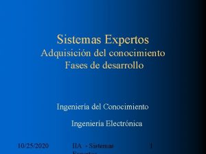 Fases del conocimiento