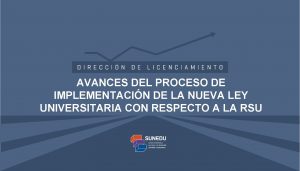 Avances del proceso de implementacin de la nueva