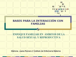 Familias fusionadas Familias fusionadas