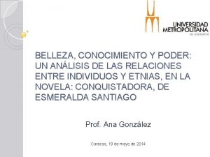 Belleza y poder
