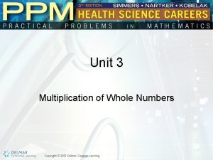 Principles of multiplication