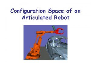 Configuration Space of an Articulated Robot Idea Reduce