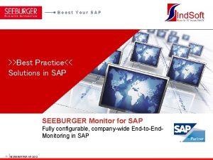 Boost Your SAP Best Practice Solutions in SAP