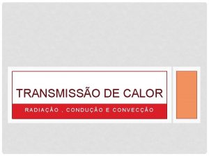 Transferência de calor