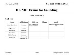 September 2015 doc IEEE 802 11 151051 r