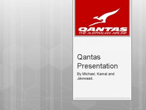 Qantas vision statement