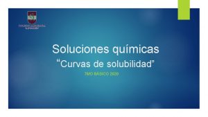 Curvas de solubilidad