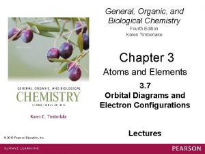 General Organic and Biological Chemistry Fourth Edition Karen