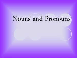 L nouns