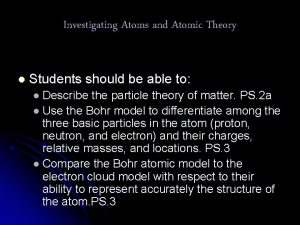 Atomic timeline