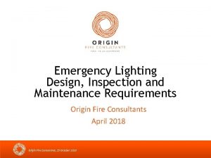 Emergency lighting design nz