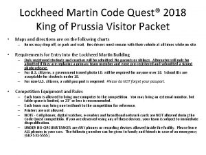 Lockheed martin code quest