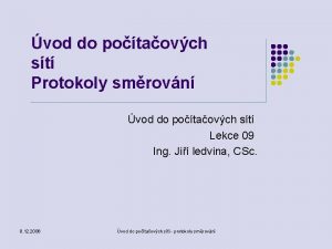 vod do potaovch st Protokoly smrovn vod do