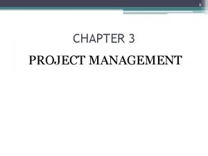Project managers typically perform the tasks of
