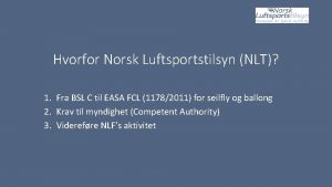 Norsk luftsportstilsyn