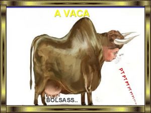 A VACA PT PT TP P PT TP