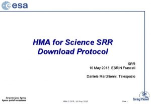 Srr download