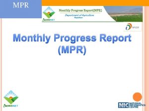 Monthly mpr
